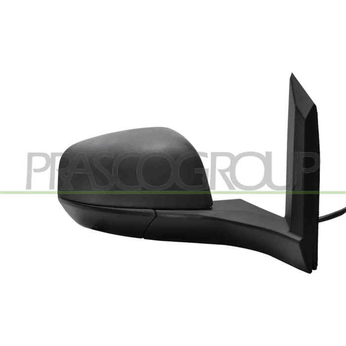 DX_SCRITTA_LOGO.jpg Retrovisore Destro Elettrico Nero Termico Chiudibile Blis Asferico 9 Pins FORD TRANSIT/TOURNEO CONNECT (CHC)
