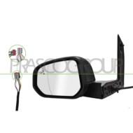LIBRETTO_RICHIESTA_TARGA.JPG Retrovisore Sinistro Elettrico Nero Termico Chiudibile Blis Asferico 9 Pins FORD TRANSIT/TOURNEO CO
