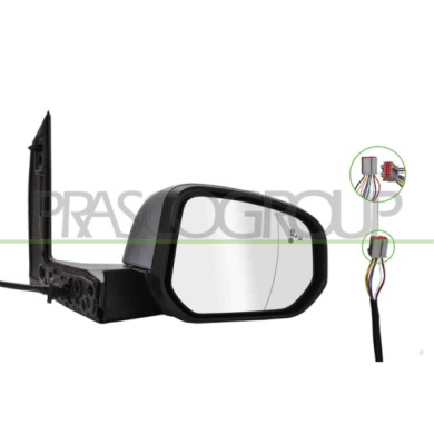 LIBRETTO_RICHIESTA_TARGA.JPG Retrovisore Destro Elettrico Primer Termico Chiudibile Blis Asferico 9 Pins FORD TRANSIT/TOURNEO CO