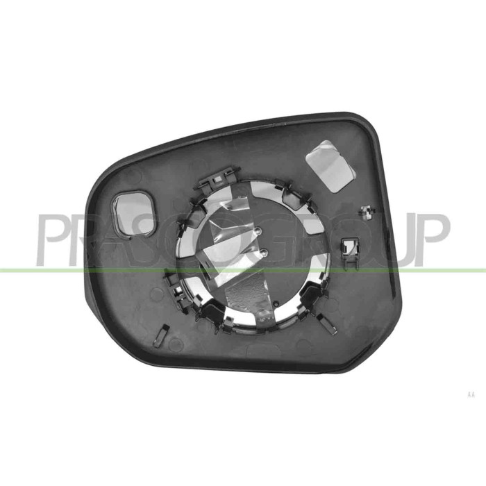 LIBRETTO_RICHIESTA_TARGA.JPG Piastra Specchio Destra Asferica Compatibile Per FORD TRANSIT/TOURNEO CONNECT (CHC) Dal 05/2018 in 