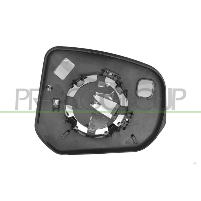 LIBRETTO_RICHIESTA_TARGA.JPG Piastra Specchio Sinistra Asferica Compatibile Per FORD TRANSIT/TOURNEO CONNECT (CHC) Dal 05/2018 i