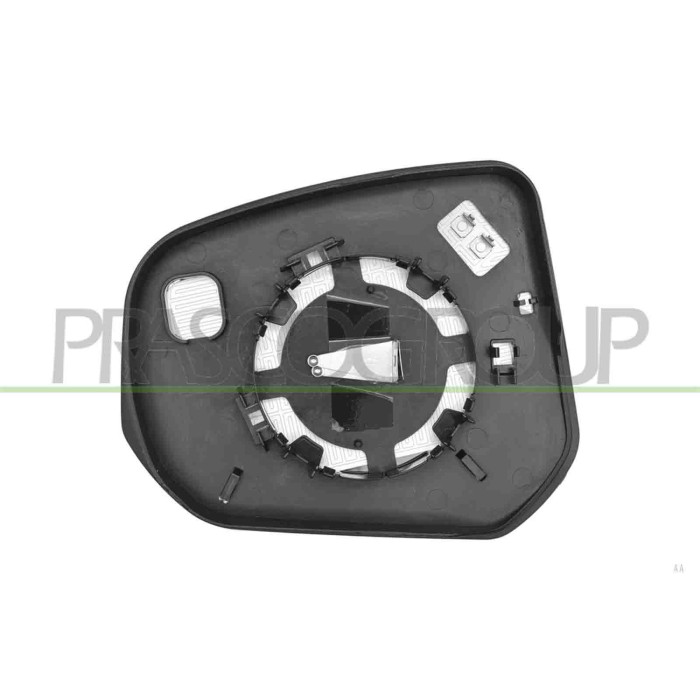 LIBRETTO_RICHIESTA_TARGA.JPG Piastra Specchio Destra Termica Asferica Compatibile Per FORD TRANSIT/TOURNEO CONNECT (CHC) Dal 05/