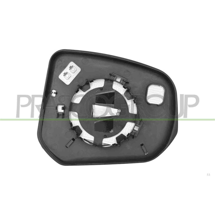 LIBRETTO_RICHIESTA_TARGA.JPG Piastra Specchio Sinistra Termica Asferica Compatibile Per FORD TRANSIT/TOURNEO CONNECT (CHC) Dal 0