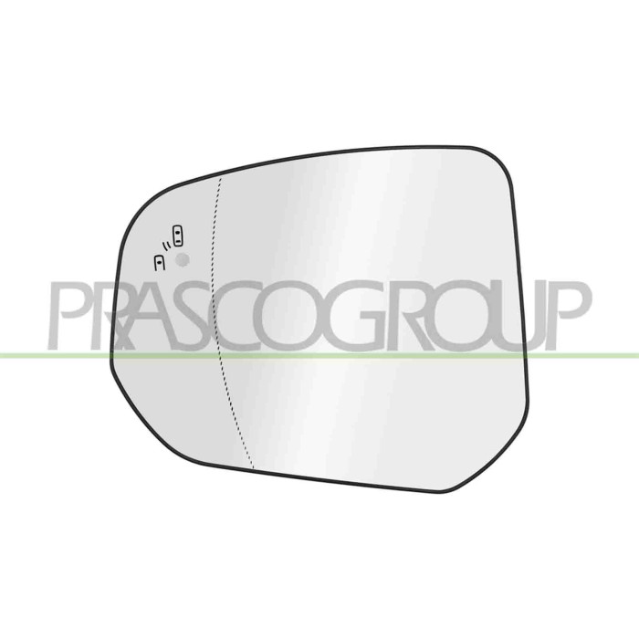 SX_SCRITTA_LOGO.jpg Piastra Specchio Sinistra Termica Con Blis Asferica FORD TRANSIT/TOURNEO CONNECT (CHC) Dal 05/2018 in poi 22