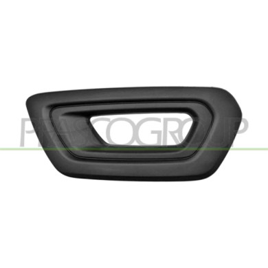 SX_SCRITTA_LOGO.jpg Griglia Sinistra Paraurti Anteriore Nera Goffrata Con Sede Fendinebbia Compatibile Per FORD TRANSIT Dal 09/2