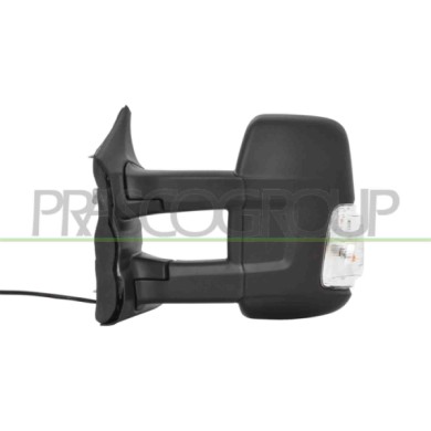 NEUTRO.jpg Retrovisore Sinistro Elettrico Nero Termico Fanale Lampadina 5W Braccio Lungo Convesso 6 Pins FORD TRANSIT Dal 09/201
