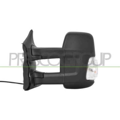 NEUTRO.jpg Retrovisore Sinistro Elettrico Nero Termico Fanale Lampadina 16W Braccio Lungo Convesso 6 Pins FORD TRANSIT Dal 09/20