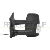 Retrovisore Sinistro Elettrico Nero Termico Fanale Lampadina 16W Braccio Lungo Convesso 6 Pins FORD TRANSIT Dal 09/2019 in poi