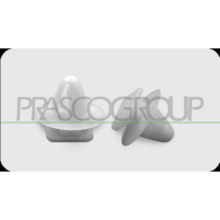 NEUTRO.jpg Clips Fissaggio Modanature (12 Pezzi) Compatibile Per ALFA ROMEO MITO Dal 09/2008 Al 02/2016 Codice Originale 7174767