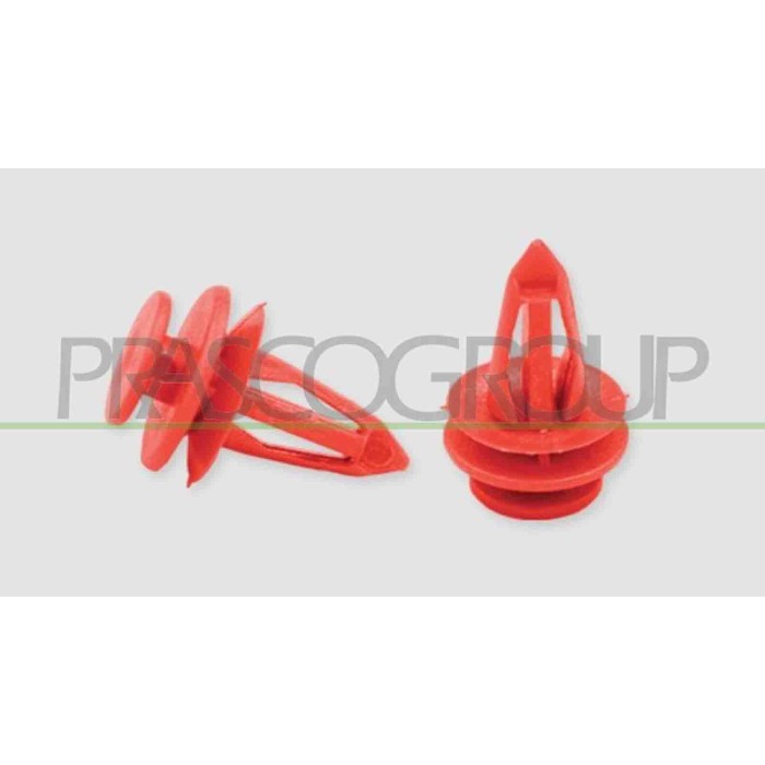 NEUTRO.jpg Clips Fissaggio Modanature (4 Pezzi) Compatibile Per ABARTH 500 Dal 03/2008 Al 06/2015 Codice Originale 71752417
