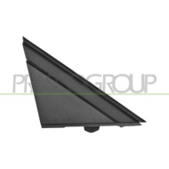 Mostrina Retrovisore Destro Nera Goffrata Compatibile Per FIAT 500 Dal 07/2015 in poi Codice Originale 735455791