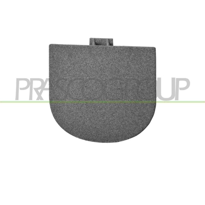 NEUTRO.jpg Tappo Coprigancio Traino Paraurti Posteriore Compatibile Per FIAT 500 S Dal 07/2015 in poi Codice Originale 735657236