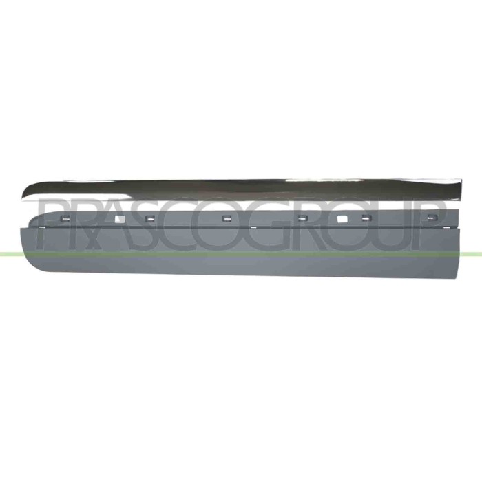 FT0441404_2.JPG Modanatura Porta Anteriore Sinistra Con Primer Con Profilo Cromato Compatibile Per FIAT 500 L Dal 06/2017 in poi