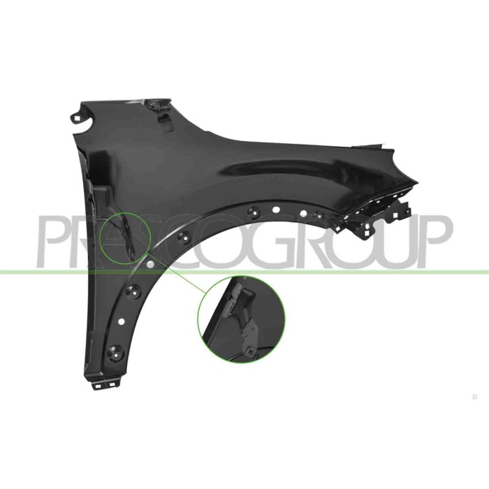 LIBRETTO_RICHIESTA_TARGA.JPG Parafango Anteriore Sinistro Con Fori Parafanghino Compatibile Per FIAT 500X Dal 01/2015 Al 10/2018