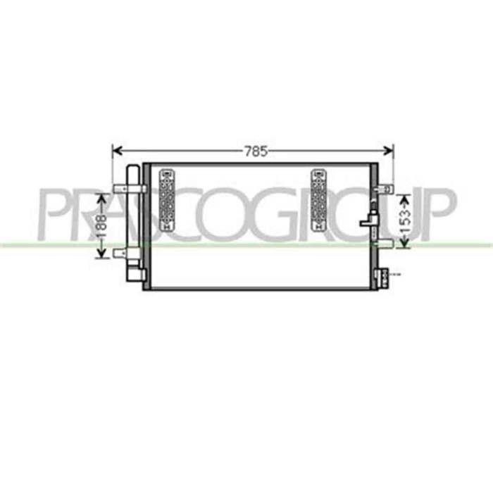 AD024C001_1.JPG Condensatore Per Audi A4 (b8) Dal 2007 Al 2011