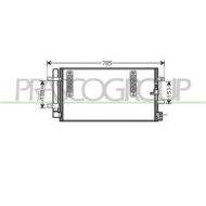 Condensatore Per Audi A4 (b8) Dal 2007 Al 2011