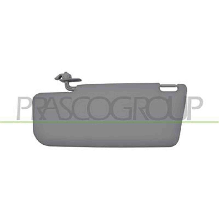 FT122SV01_1.JPG Aletta Parasole Destra Grigia Compatibile Per FIAT PANDA Dal 09/2003 Al 12/2011 Codice Originale 735362753