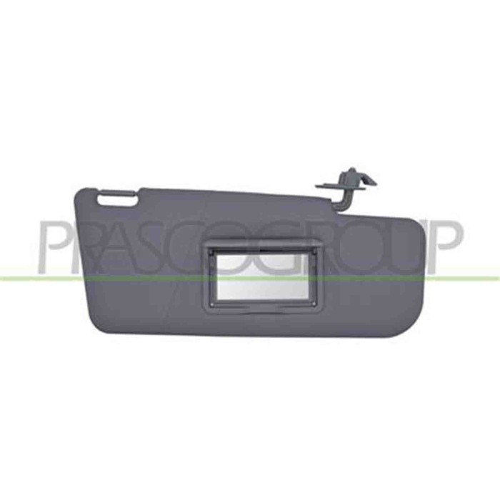 DX_SCRITTA_LOGO.jpg Aletta Parasole Destra Grigia Compatibile Per FIAT PANDA Dal 09/2003 Al 12/2011 Codice Originale 735362753