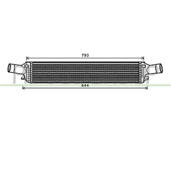 AD024N001_1.JPG Intercooler Per Audi A4 (b8) Dal 2007 Al 2011