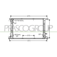 AD024R008_1.JPG Radiatore Per Audi A4 (b8) Dal 2007 Al 2011