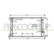 AD024R010_1.JPG Radiatore Per Audi A4 (b8) Dal 2007 Al 2011