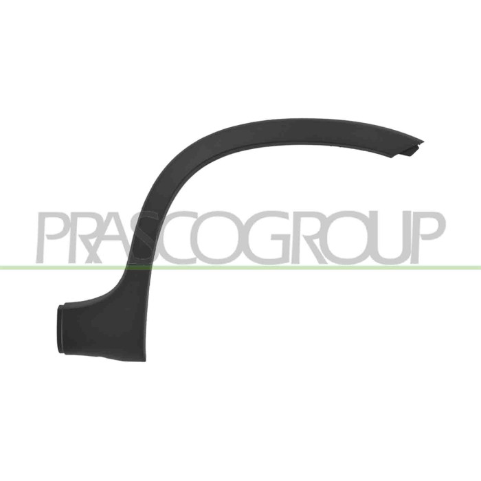 NEUTRO.jpg Parafanghino Posteriore Sinistro Nero Goffrato Con Clips Con Biadesivo FIAT PANDA TREKKING CLIMBING 4X4 Dal 01/2012 i