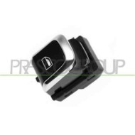 Interruttore Alzacristallo Nero/bordo Cromato Per Audi A4 (b8) Dal 2007 Al 2011