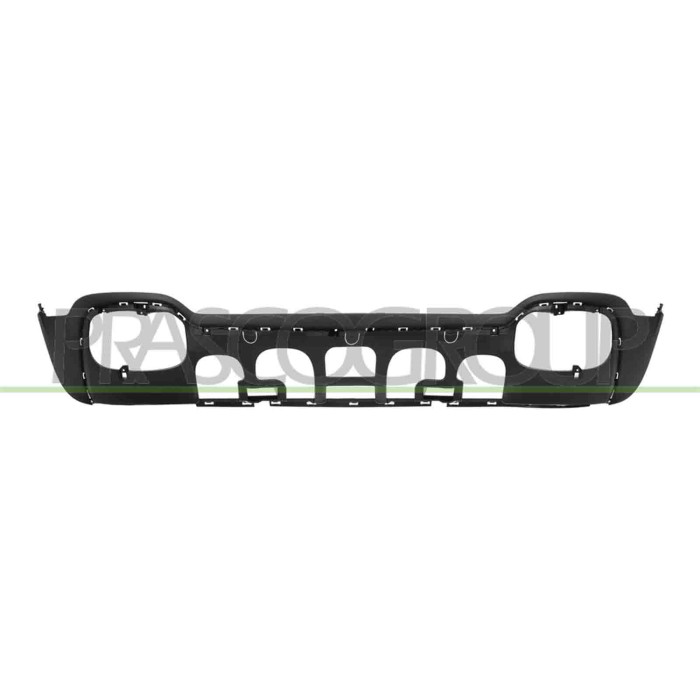 LIBRETTO_RICHIESTA_TARGA.JPG Paraurti Posteriore Inferiore Nero Goffrato Compatibile Per FIAT PANDA CROSS Dal 09/2014 in poi Cod