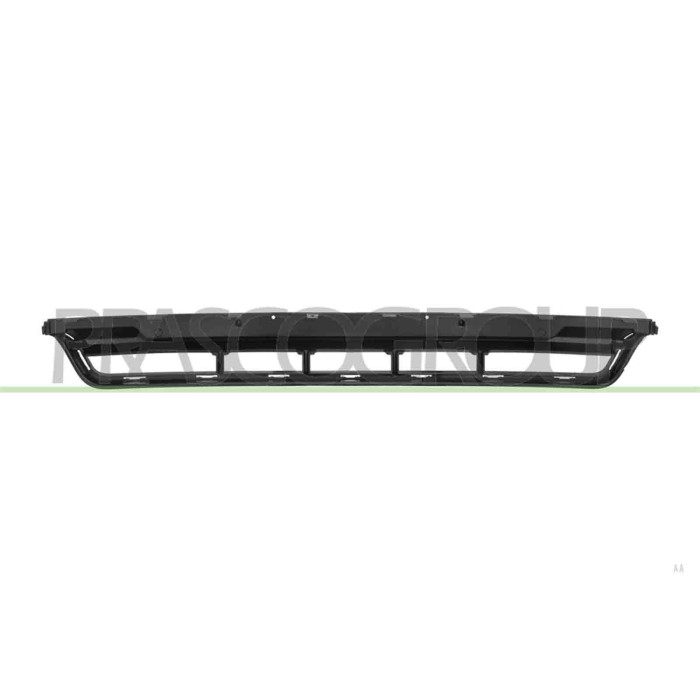 LIBRETTO_RICHIESTA_TARGA.JPG Griglia Paraurti Anteriore Centrale Inferiore Nera Compatibile Per FIAT PANDA CROSS Dal 09/2014 in 