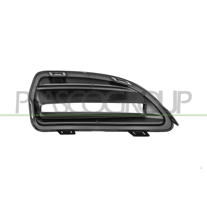 LIBRETTO_RICHIESTA_TARGA.JPG Griglia Destra Paraurti Anteriore Nera Goffrata Aperta Compatibile Per FIAT PANDA CROSS Dal 09/2014