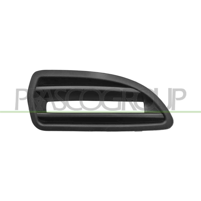 SX_SCRITTA_LOGO.jpg Griglia Sinistra Paraurti Anteriore Nera Goffrata Aperta Compatibile Per FIAT PANDA CROSS Dal 09/2014 in poi