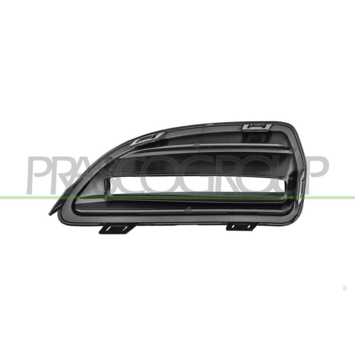 LIBRETTO_RICHIESTA_TARGA.JPG Griglia Sinistra Paraurti Anteriore Nera Goffrata Aperta Compatibile Per FIAT PANDA CROSS Dal 09/20