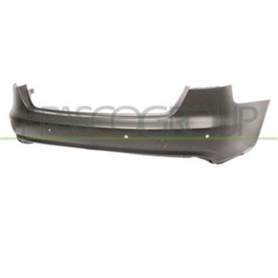 AD0251061_1.JPG Paraurti Posteriore Con Primer Con Fori Pdc+supporti Per Audi A4 (b8) Dal 2012 Al 2015