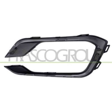 SX_SCRITTA_LOGO.jpg Cornice Griglia Sinistra Nera Lucida Paraurti Anteriore Compatibile Per FIAT TIPO (AEGEA) Dal 12/2020 in poi