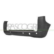 NEUTRO.jpg Paraurti Posteriore Nero Goffrato Con Fori Pdc Mod. Portellone Compatibile Per FIAT QUBO Dal 09/2008 Al 03/2016 73548