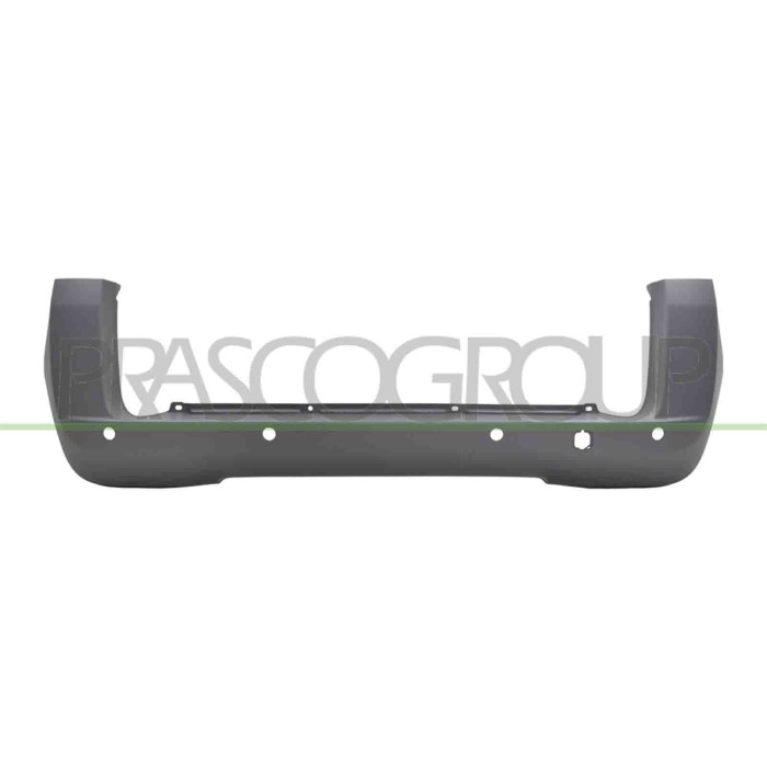 LIBRETTO_RICHIESTA_TARGA.JPG Paraurti Posteriore Con Primer Con Fori Pdc Mod. Portellone Compatibile Per FIAT QUBO Dal 09/2008 A