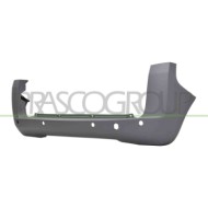Paraurti Posteriore Con Primer Con Fori Pdc Mod. 2 Porte A Battente Compatibile Per FIAT QUBO Dal 09/2008 Al 03/2016 735489580