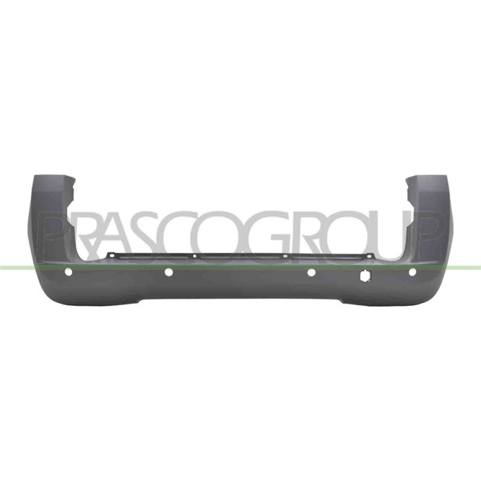 LIBRETTO_RICHIESTA_TARGA.JPG Paraurti Posteriore Con Primer Con Fori Pdc Mod. 2 Porte A Battente Compatibile Per FIAT QUBO Dal 0