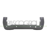 LIBRETTO_RICHIESTA_TARGA.JPG Paraurti Posteriore Con Primer Con Fori Pdc Mod. 2 Porte A Battente Compatibile Per FIAT QUBO Dal 0