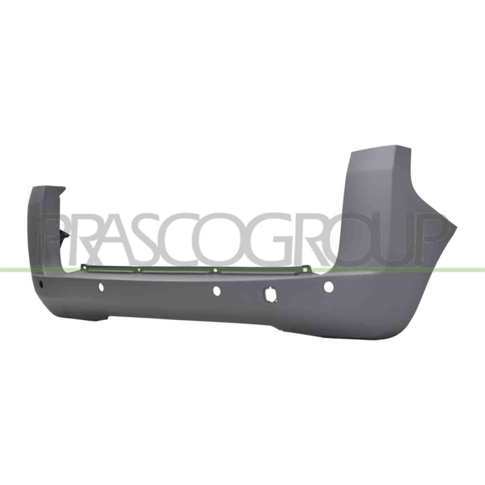NEUTRO.jpg Paraurti Posteriore Con Primer Con Fori Pdc Mod. Portellone Natural Power FIAT QUBO Dal 09/2008 Al 03/2016 735662639