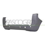 NEUTRO.jpg Paraurti Posteriore Con Primer Con Fori Pdc Mod. Portellone Natural Power FIAT QUBO Dal 09/2008 Al 03/2016 735662639