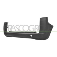 Paraurti Posteriore Nero Mod. Portellone Natural Power Compatibile Per FIAT QUBO Dal 09/2008 Al 03/2016 735662607