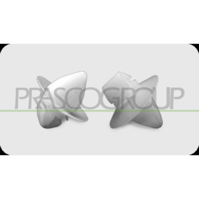 NEUTRO.jpg Clips Fissaggio Modanature (5 Pezzi) Compatibile Per CITROEN C4 Dal 10/2008 Al 10/2010 Codice Originale 71728805