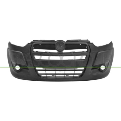 LIBRETTO_RICHIESTA_TARGA.JPG Paraurti Anteriore Parzialmente Primerizzato Con Sede Fendi Compatibile Per FIAT DOBLO' Dal 09/2009