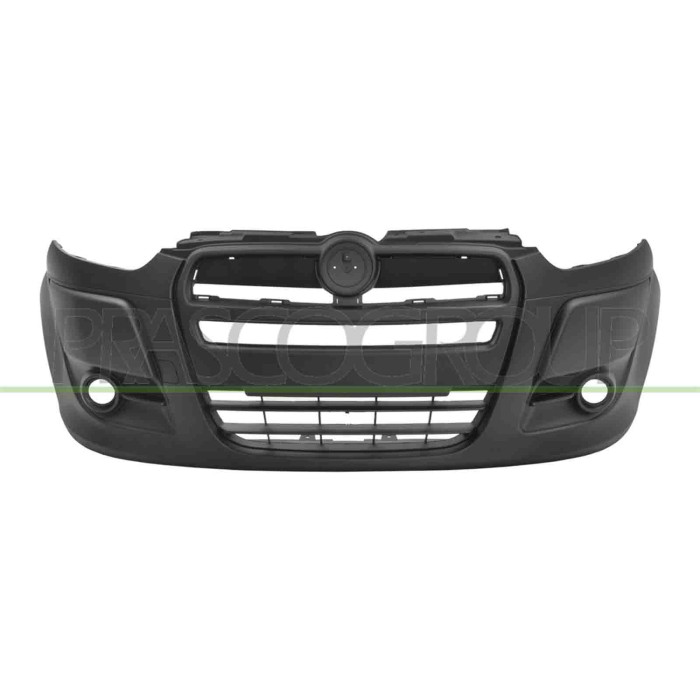LIBRETTO_RICHIESTA_TARGA.JPG Paraurti Anteriore Parzialmente Primerizzato Con Sede Fendi Compatibile Per FIAT DOBLO' Dal 09/2009