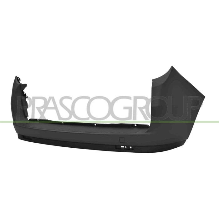 NEUTRO.jpg Paraurti Posteriore Nero Mod. 2 Porte A Battente Natural Power Compatibile Per FIAT DOBLO' Dal 09/2009 Al 12/2014 735