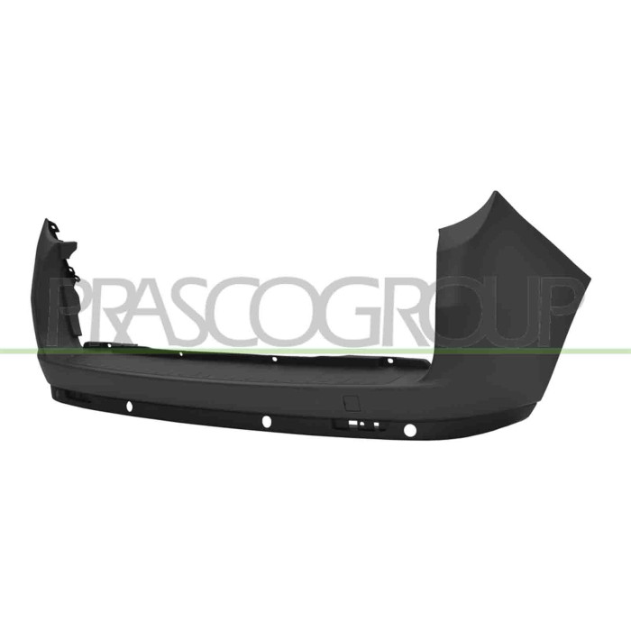 NEUTRO.jpg Paraurti Posteriore Con Primer Con Fori Pdc Mod. 2 Porte A Battente Compatibile Per FIAT DOBLO' Dal 09/2009 Al 12/201