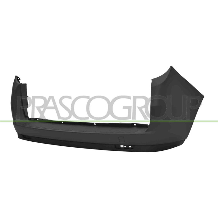 NEUTRO.jpg Paraurti Posteriore Nero Mod. Portellone Compatibile Per FIAT DOBLO' Dal 09/2009 Al 12/2014 Codice Originale 73549786