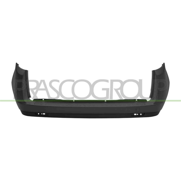 LIBRETTO_RICHIESTA_TARGA.JPG Paraurti Posteriore Nero Mod. Portellone Compatibile Per FIAT DOBLO' Dal 09/2009 Al 12/2014 Codice 