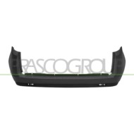 LIBRETTO_RICHIESTA_TARGA.JPG Paraurti Posteriore Nero Mod. Portellone Compatibile Per FIAT DOBLO' Dal 09/2009 Al 12/2014 Codice 